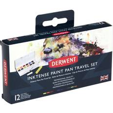 Arts & Crafts Derwent Inktense Paint Pan Travel Set Palette 01