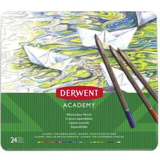 Derwent Academy Watercolour Tin of 24