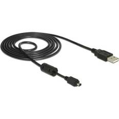 DeLock Ferrite 4 Pin USB A-USB Mini-B 2.0