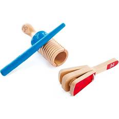 Hape Speelgoed castagnetten Hape Percussion Duo Rhythmus Set