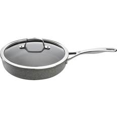 Alluminio Sauteuse Ballarini Salina Granitium con coperchio 28 cm