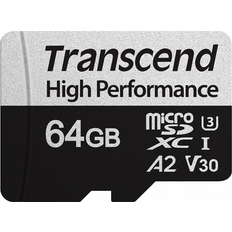 Transcend 330S microSDXC UHS-I U3 V30 A2 64GB +Adapter