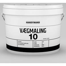 10 liter hvid vægmaling Handymand 10 Vægmaling Hvid 10L