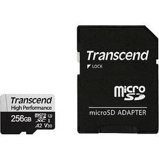 Transcend High Performance 330S microSDXC Class 10 UHS-I U3 V30 A2 256GB +Adapter