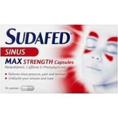 Sudafed Sinus Max Strength 16 stk Kapsel