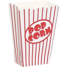 Popcorn Box Red/white 10-pack