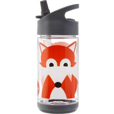 3 Sprouts Water Bottle Gray Fox