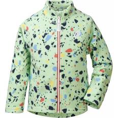 Bébé Vestes Polaires Didriksons Monte Kid's Printed Jacket - Split Green Terazzo (502946-815)