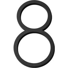 Aluminium Fasadsiffror Habo Selection Contemporary Large House Number 8