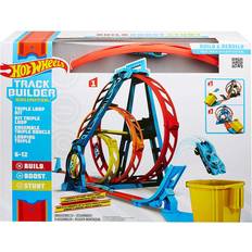 Hot wheels loop leksaker Hot Wheels Track Builder Unlimited Triple Loop Kit