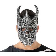 Grau Masken Mask Halloween Demon Skelett