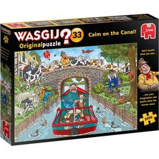 Jumbo Wasgij Original 33 Calm on the Canal! 1000 Brikker
