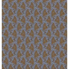 Lim & Handtryck Blå Tapeter Lim & Handtryck Liljor - Blue/Yellow (x122-40)