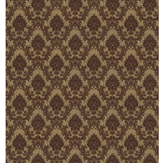 Lim & Handtryck Förde - Brown/Gold (x113-21)