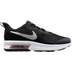 Nike Air Max Sequent 4 GS - Black/Metallic Silver-Anthracite-White