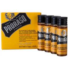 Nourishing Beard Oils Proraso Hot Oil Beard Treatment 4-pack