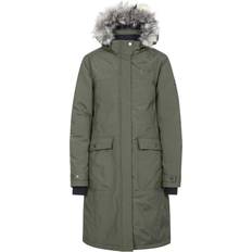 Trespass Munros DLX Waterproof Down Jacket - Moss