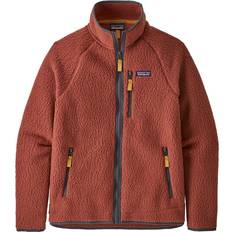 Patagonia retro pile fleece jacket herr Patagonia Men's Retro Pile Fleece Jacket - Spanish Red