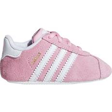 Lasten Kengät Adidas Gazelle Crib - True Pink/Cloud White/Gold Met