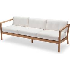 Natural Outdoor Sofas Skagerak Virkelyst 3-seat Outdoor Sofa