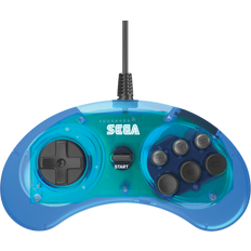 Retro bit usb Retro-Bit Sega Mega Drive Mini 6-B Controller - Blue