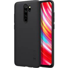 Nillkin Per Redmi 9A Nota 8 Pro Custodia Glassata Cover posteriore rigida per Redmi Note 11 11E 10S 10 Pro Max Plus Prime Cover 4G 5G Nero