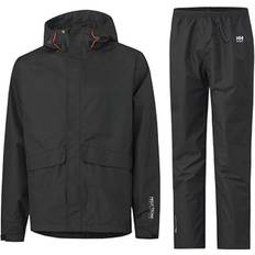 Hombre - Impermeable Conjuntos de lluvia Helly Hansen Waterloo Rain Jacket Set - Black