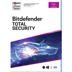 Bitdefender Total Security 2024 (Jahr(e) 1 Jahr Gerät(e) 3 Geräte)