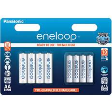 Panasonic Bk-kjmcce44e Eneloop Paquete De 8 Pilas Ni-mh Ready-to-use (4 Pilas Aaa Micro 750 Mah 4 Pilas Aa