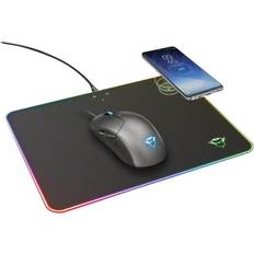 Trust GXT 750 Qlide RGB Tappetino Nero