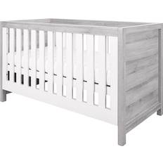 Tutti Bambini Modena 3 in 1 Cot Bed Grey Ash/White 29.5x58.3"