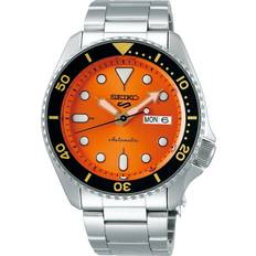 Arancione Orologi da polso Seiko 5 Sports Style Automatic SRPD59 SRPD59K1 SRPD59K 100M Watch