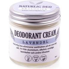 Naturlig Deo Hygienartiklar Naturlig Deo Ekologisk Deo Cream Lavendel 60ml