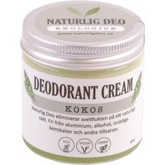 Burkar Deodoranter Naturlig Deo Ekologisk Deo Cream Kokos 60ml