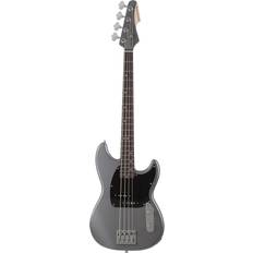 White Electric Basses Schecter Banshee Bass