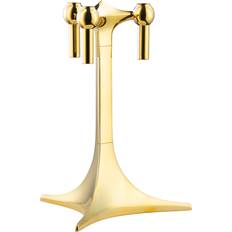 Negro Detalles Interiores Stoff Nagel Candelabro 23cm