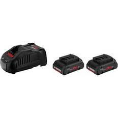 Batteri procore 18v 4.0ah professional Bosch 2 x ProCore18V 4.0Ah + GAL 1880 CV Professional