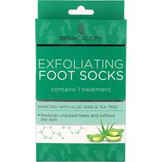 Skin Academy Exfoliating Foot Socks Aloe Vera & Tea Tree