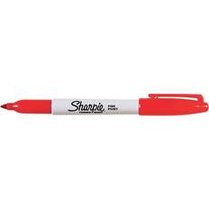 Fine Point Permanent Markers Red