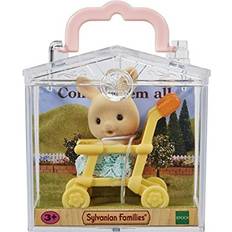 Sylvanian Families Baby Carry Case Rabbit on Pushchair