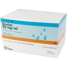 Ögondroppar oculac Oculac 50mg/ml 120 st Ögondroppar