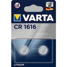 Varta Pack de 2 Piles Électroniques Lithium CR1616