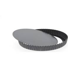 De Buyer Fluted High Removable Bottom Pie Dish 24 cm