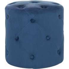 Gråa Sittpuffar Beliani Corolla Sittpuff 40cm