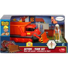 Byggare Bob Lekset Dickie Toys Bob the Builder Action Team Muck + Leo