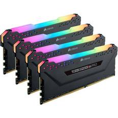 Corsair 128 Gt - DDR4 RAM-muistit Corsair 128GB (4 x 32GB) Vengeance RGB PRO, DDR4 3200MHz, CL16, 1.35V, musta