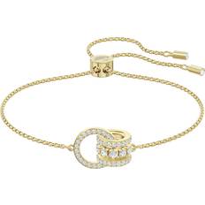 Swarovski Further Bracelet - Gold/Transparent