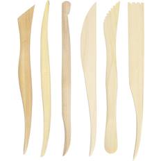 Argilla Wooden Modelling Tool 6-pack