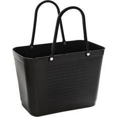Shopping Bag Small (Green Plastic) - Black