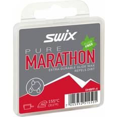 Swix Bloque de cera Marathon Fluor Free negro Black